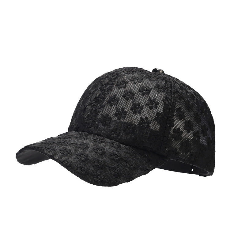 Wholesale Lace Flower Baseball Cap